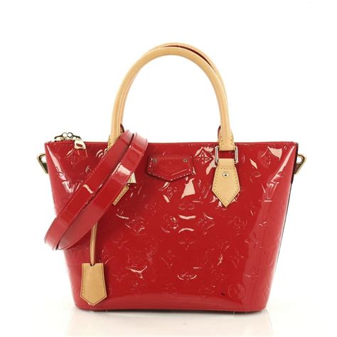 lv red leather bag|louis vuitton bally leather bag.